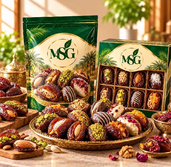 Stuffed and Flavoured Dates